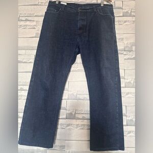 OUTLAND Classic Navy Men's Straight Jeans